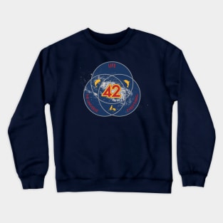 The Answer to Life, the Universe & Everything (Ultimate Venn Version) Crewneck Sweatshirt
